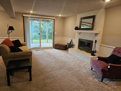 Open & Spacious Lower level with walkout to Patio