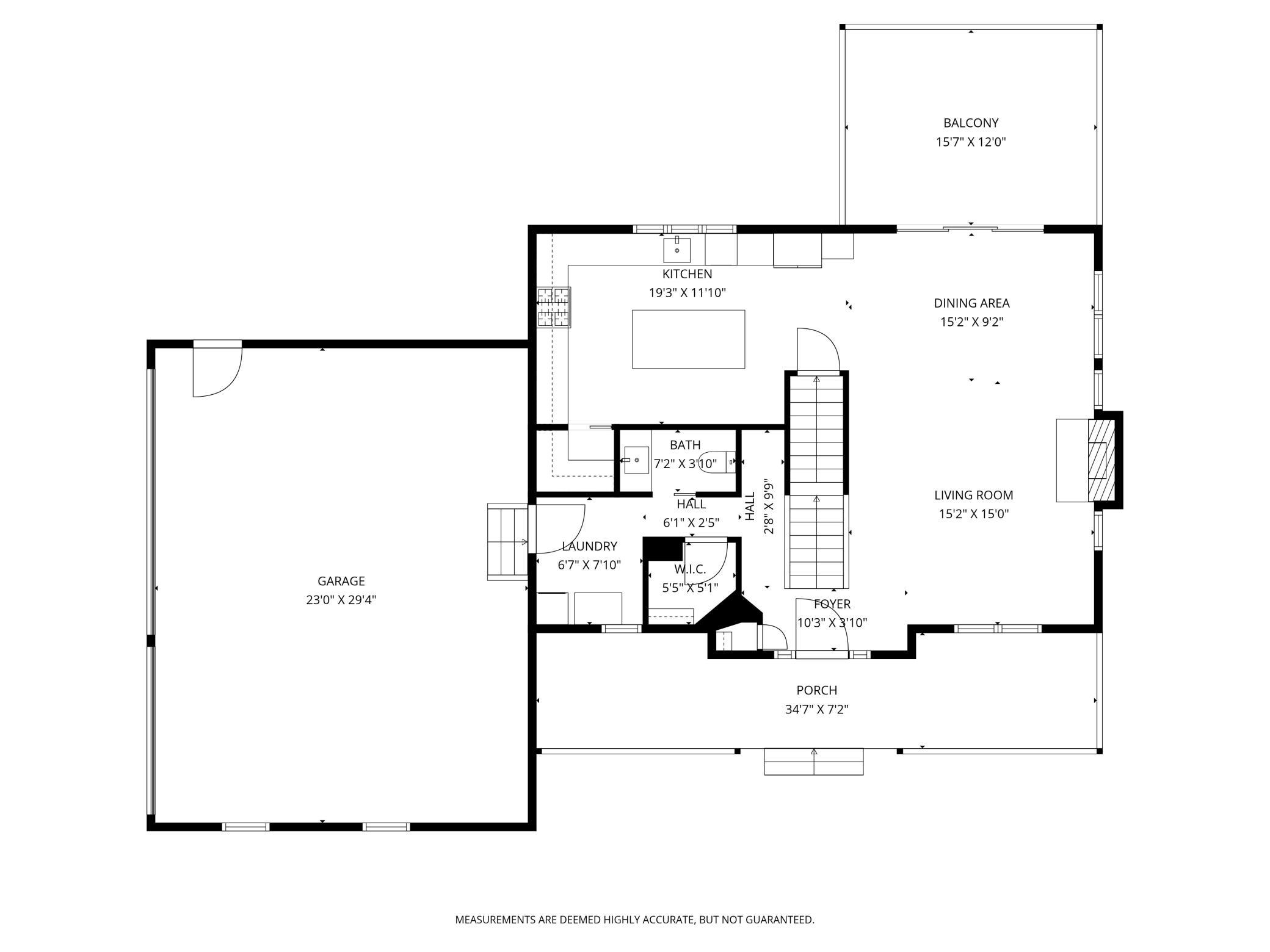 Main Level Floor Plan