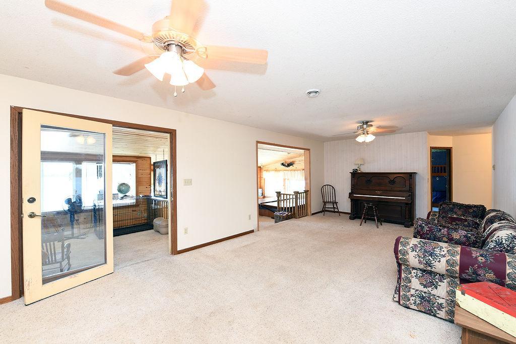 Living Room View to Sun Room