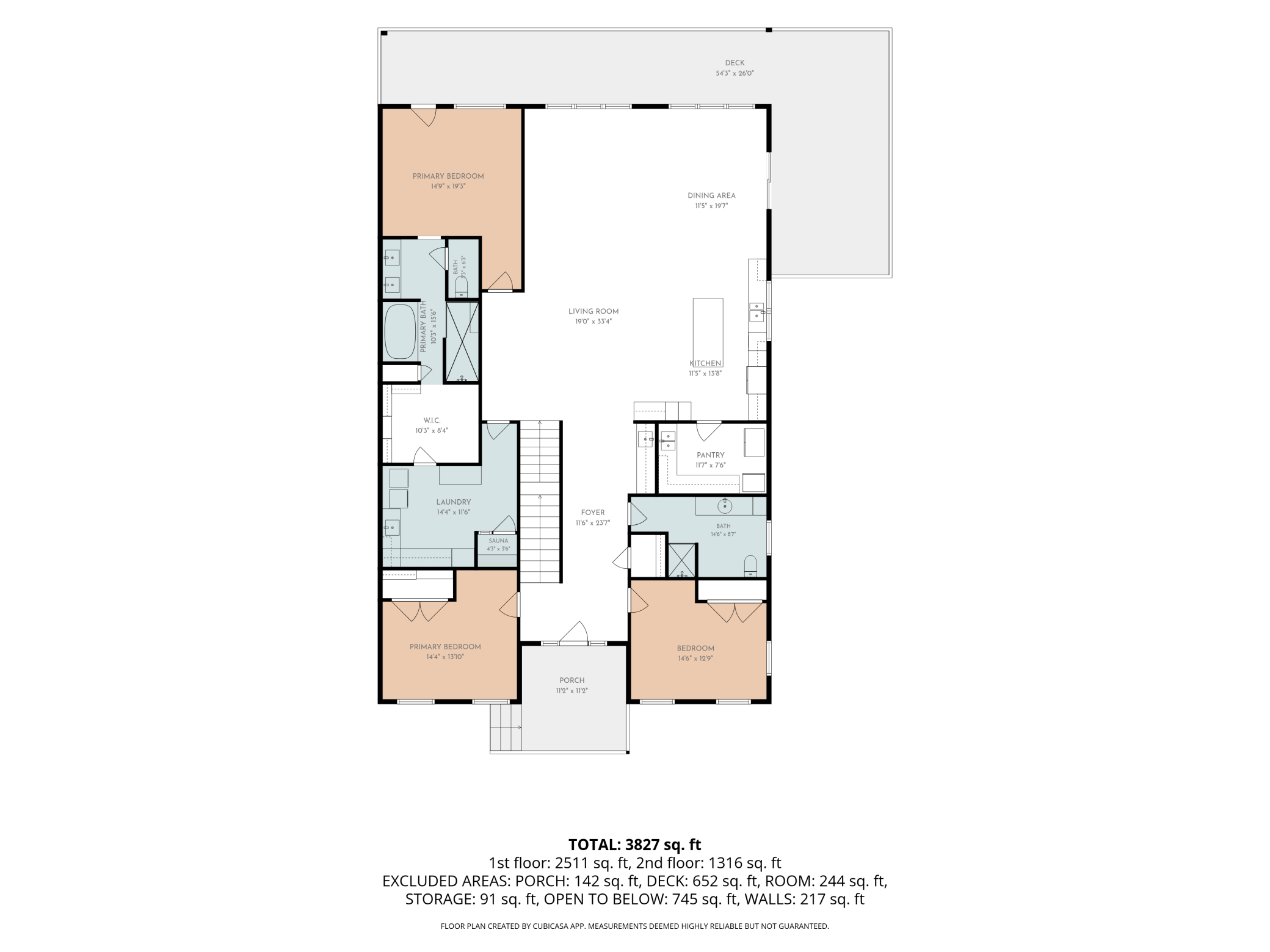 1st floor home