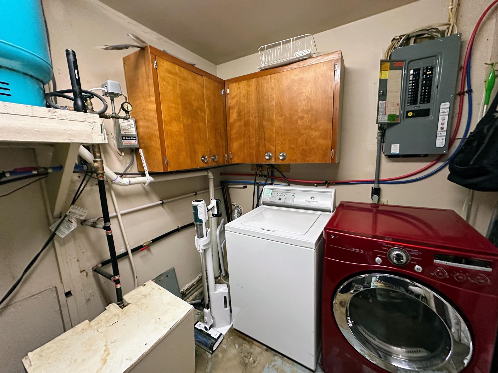 Laundry area