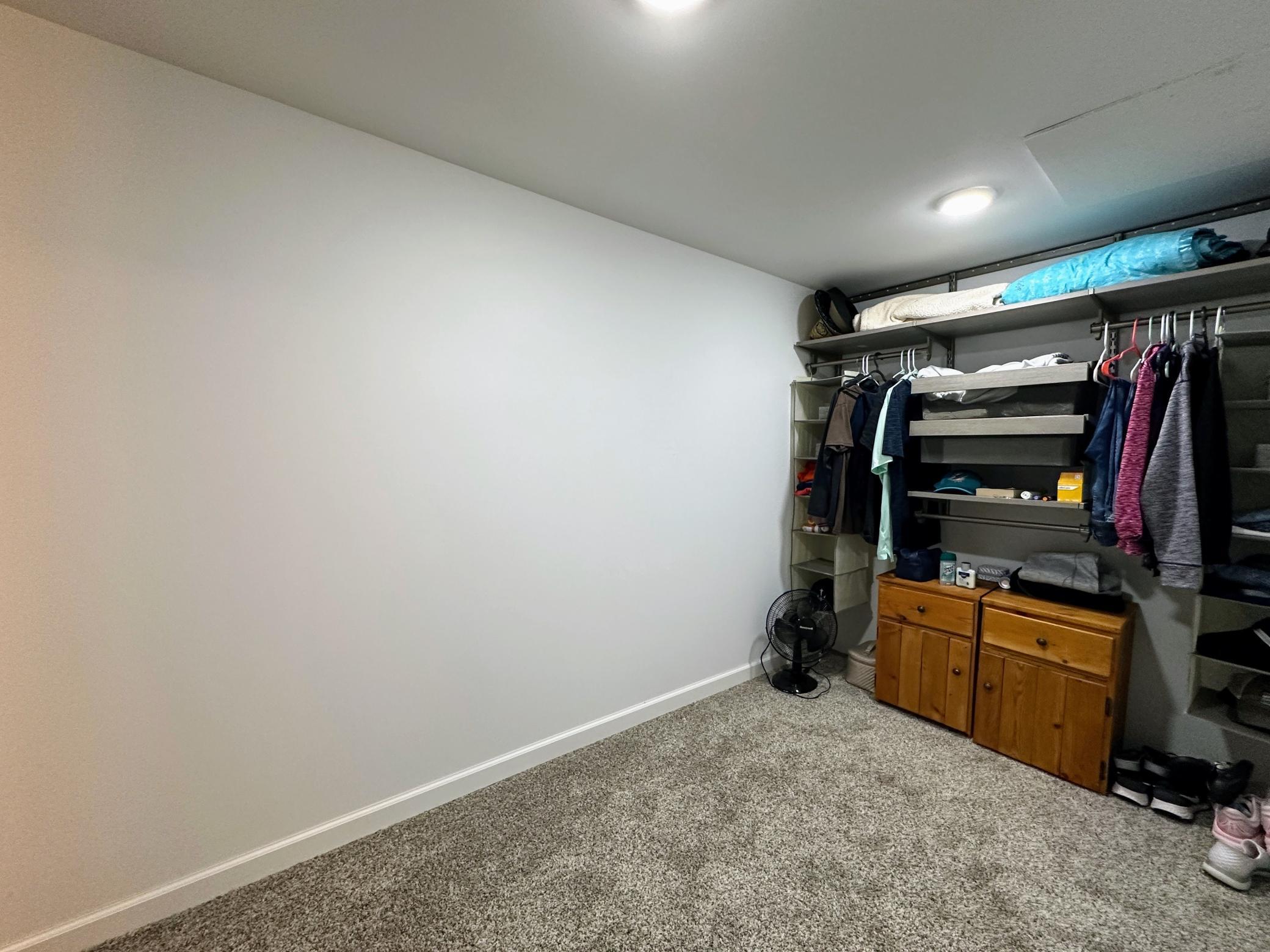Primary closet