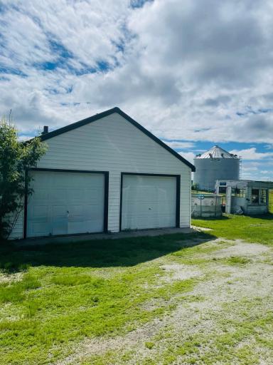Detached 2 stall garage with GDO