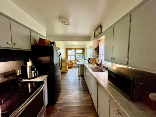 Kitchen with newer appliances
