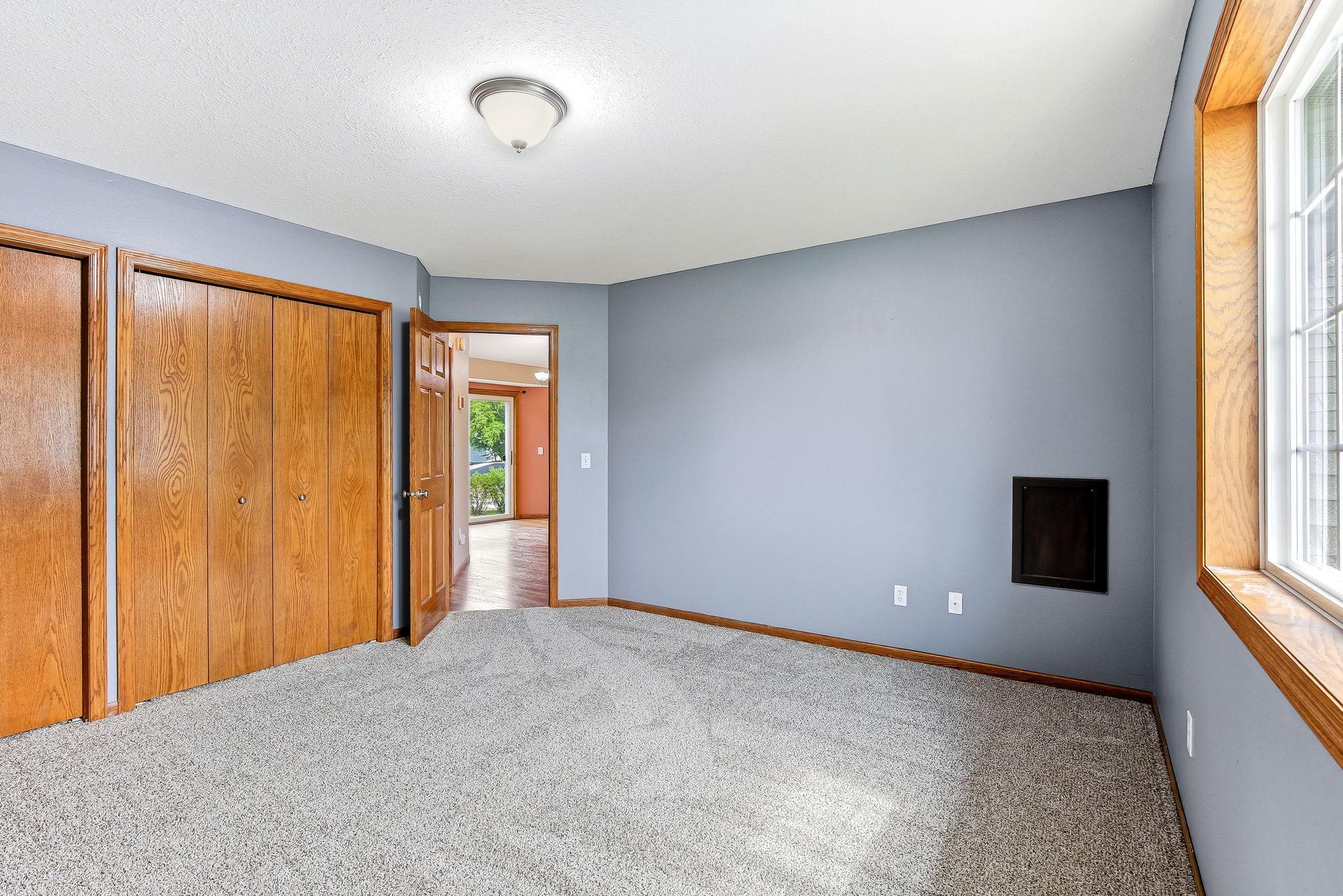 Bedroom 1 features spacious double closet for convenient storage. Functional layout create a comfortable retreat with plenty of room for furnishings.