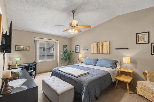 Fresh paint this weekend in Master bedroom. (AI enhanced picture)