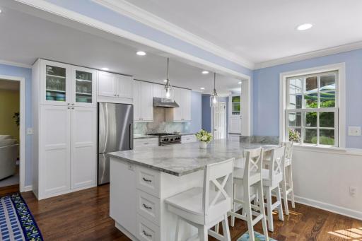 Exquisite dolomite stone countertops.