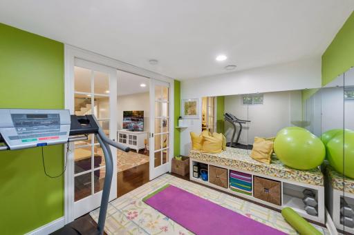 A nice office/flex space in the lower level.