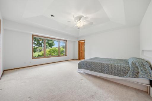 Primary bedroom with museum quality views!