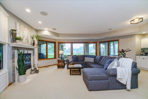 Enjoy entertaining in your spacious family room