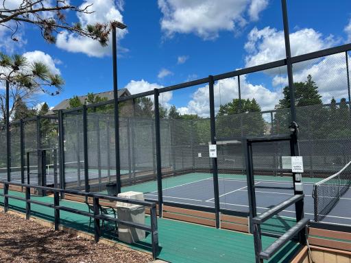 Tennis and Pickleball with optional membership