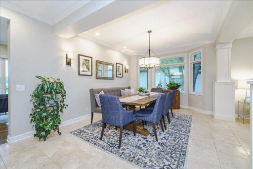 Enjoy entertaining in this inviting space