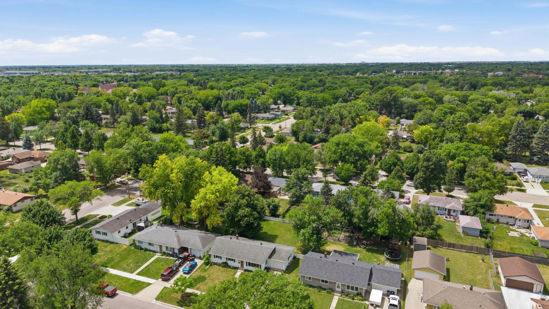 Overhead View to the Southwest