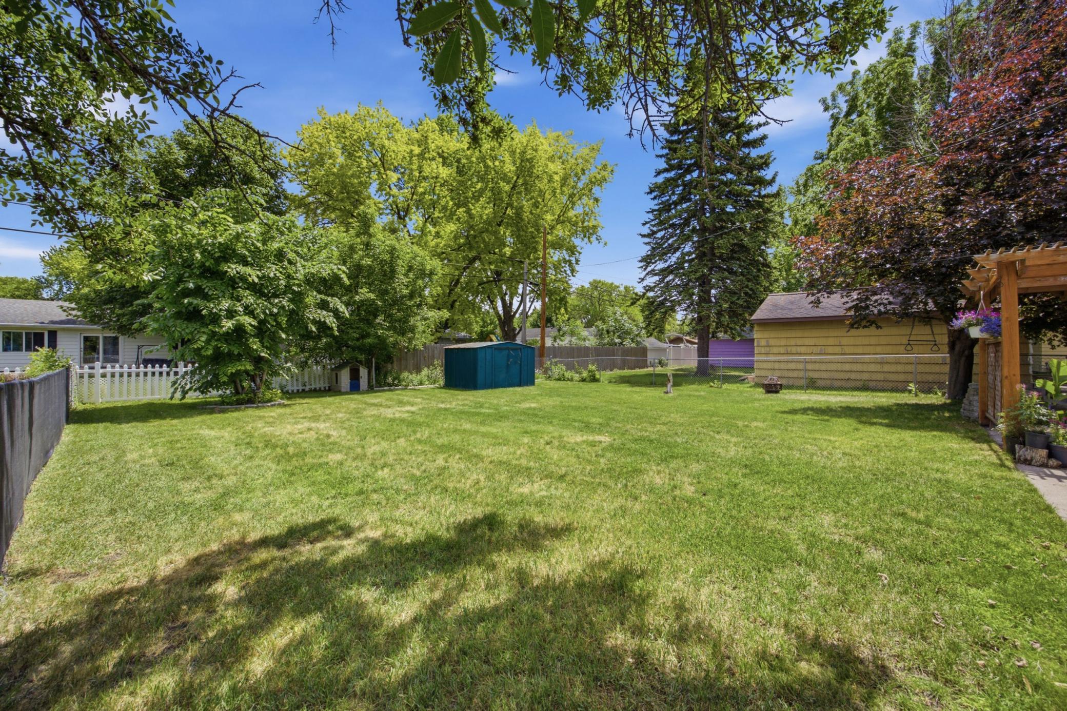 Fenced Backyard