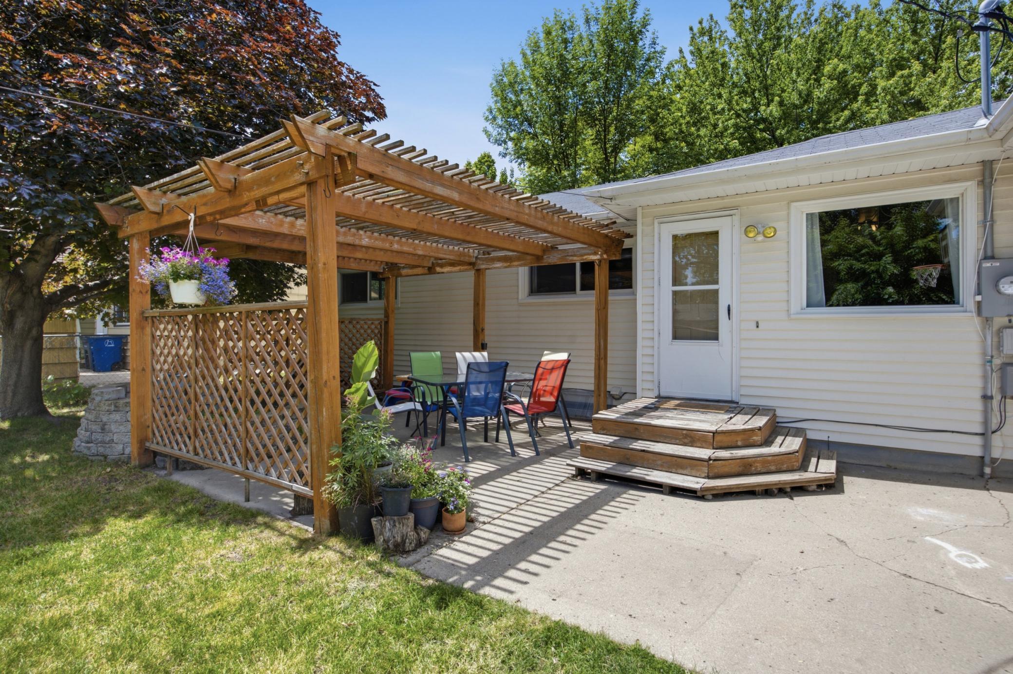 Private Patio Area