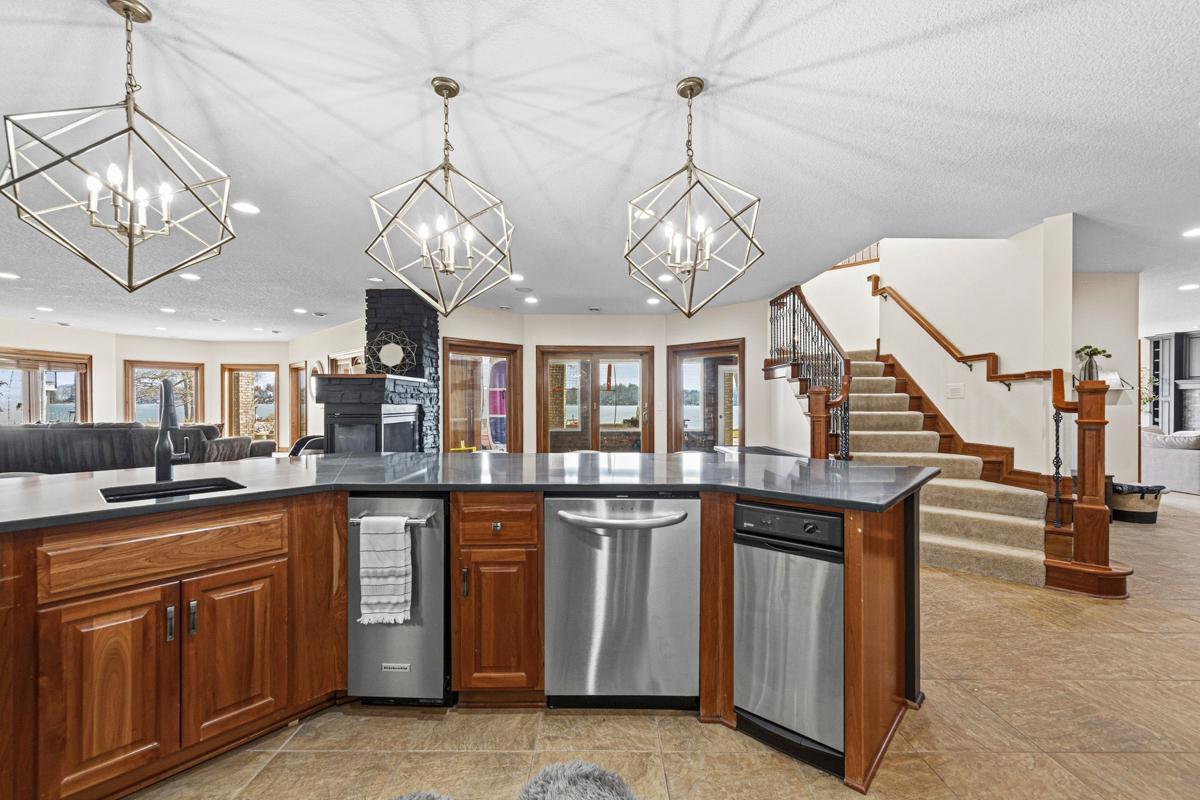 Lower Level Kitchen.