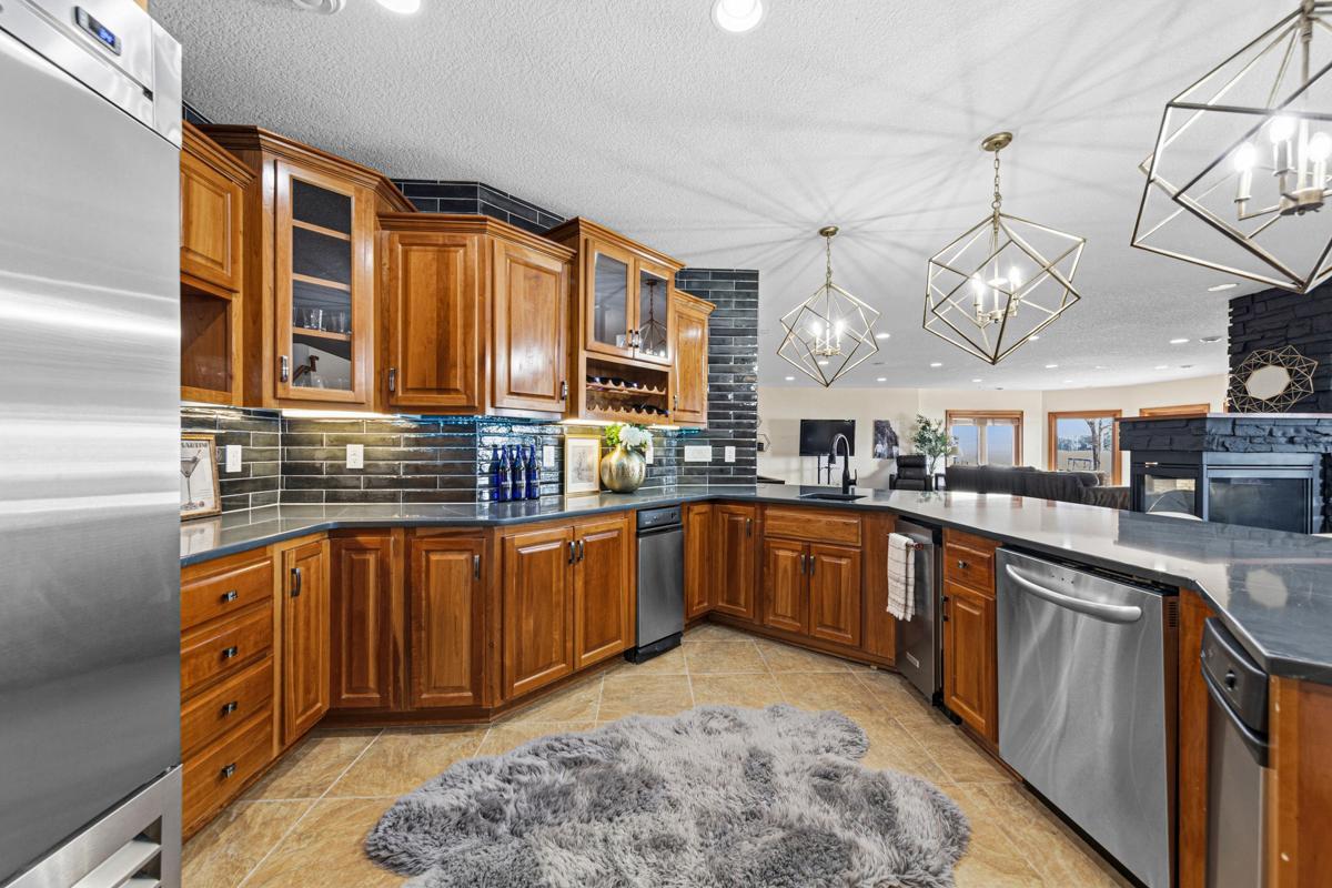 Lower Level Kitchen.