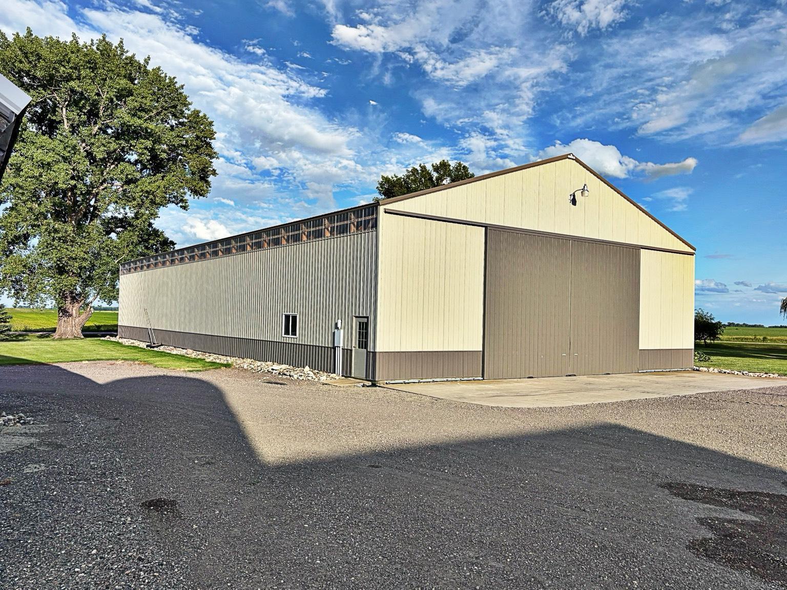 60x120 Machine Shed - 18' sidewalls