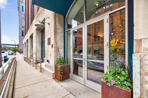 American Trio Lofts - Street Level Entrance