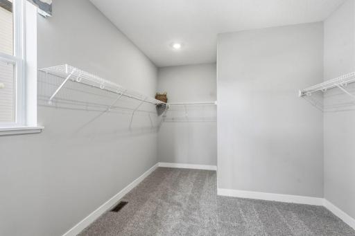 You won't have to worry about having enough closet space in this home! Model photo, options and colors may vary.