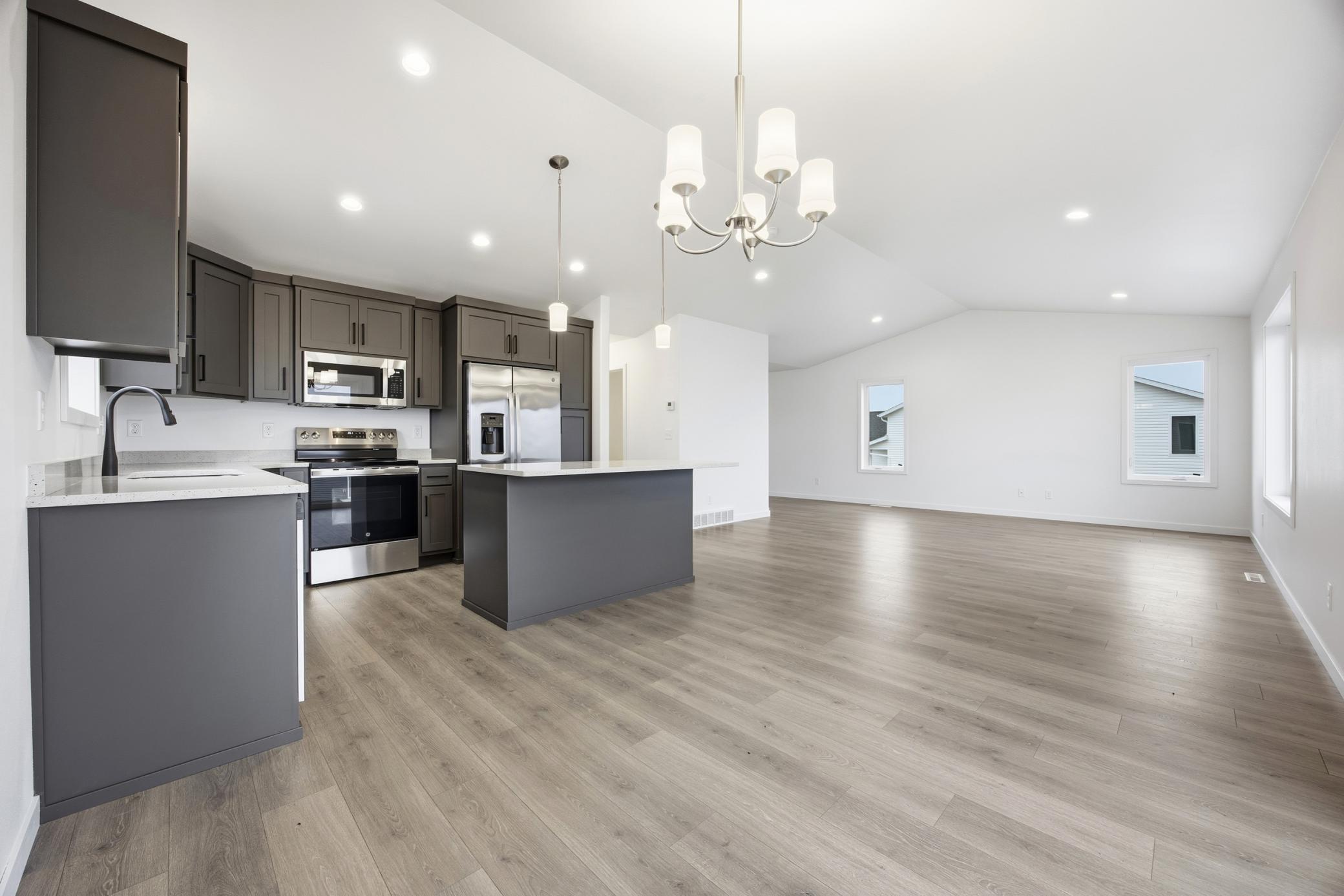 Kitchen/Dining/Living