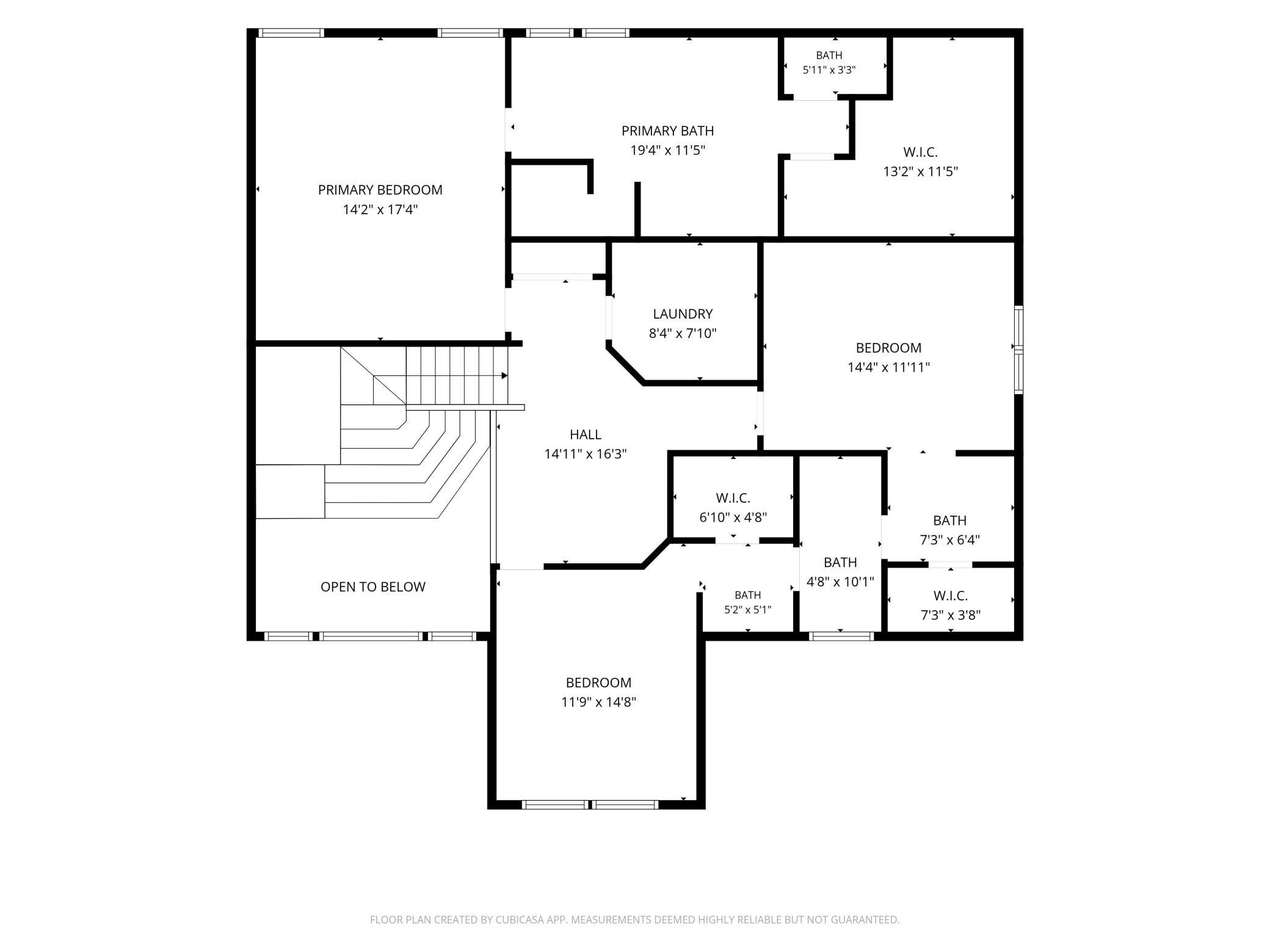 Floor Plan- Second Floor
