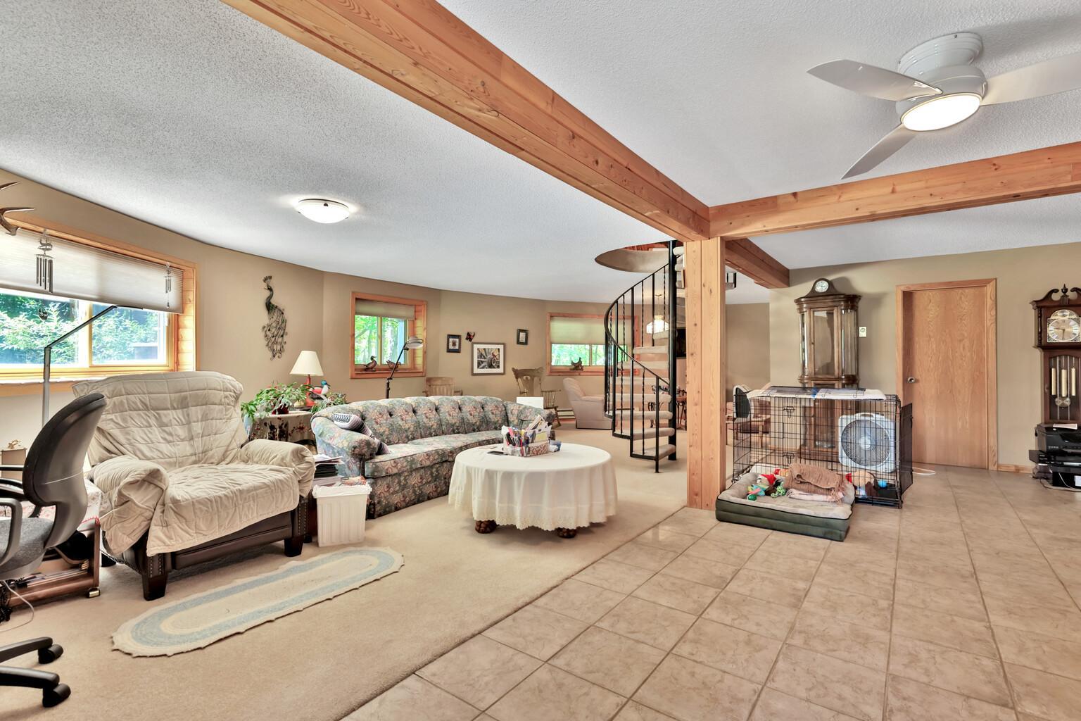 Another angle of the family room.