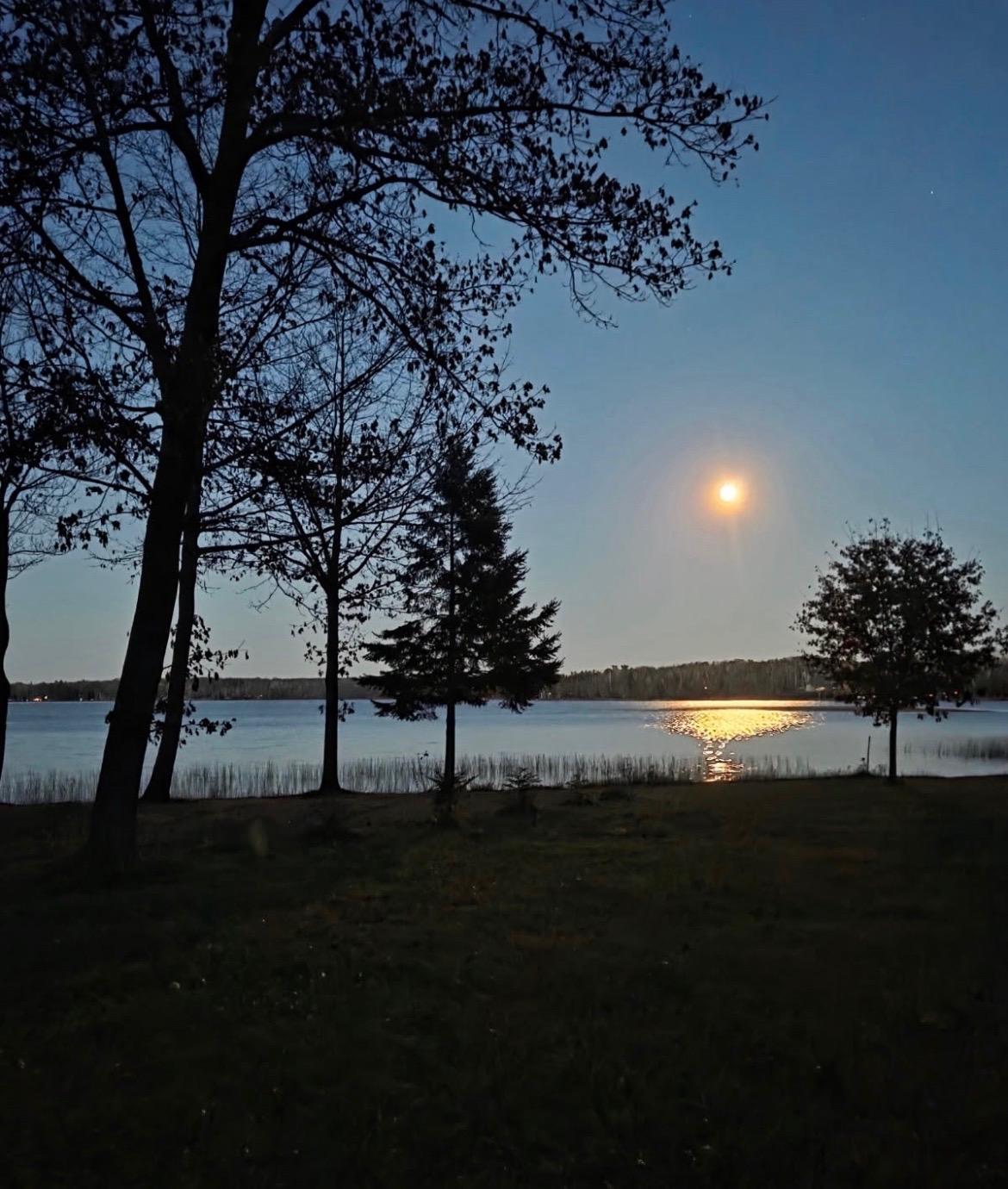 Full Moonrise Over Lyman Lake