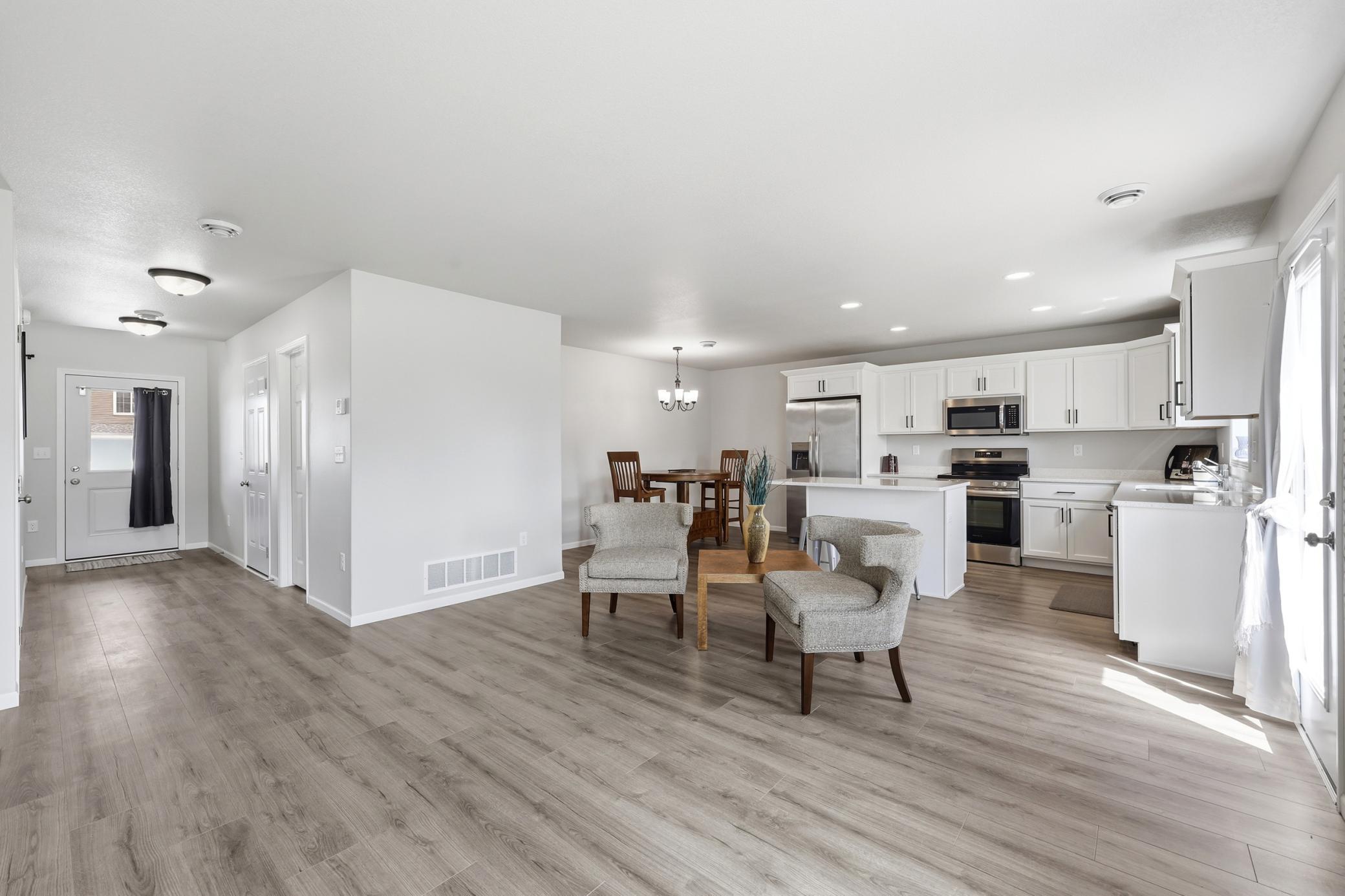 Living Room & Kitchen