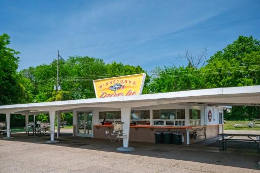 Historic Minnetonka Drive-In, a local favorite for casual dining.
