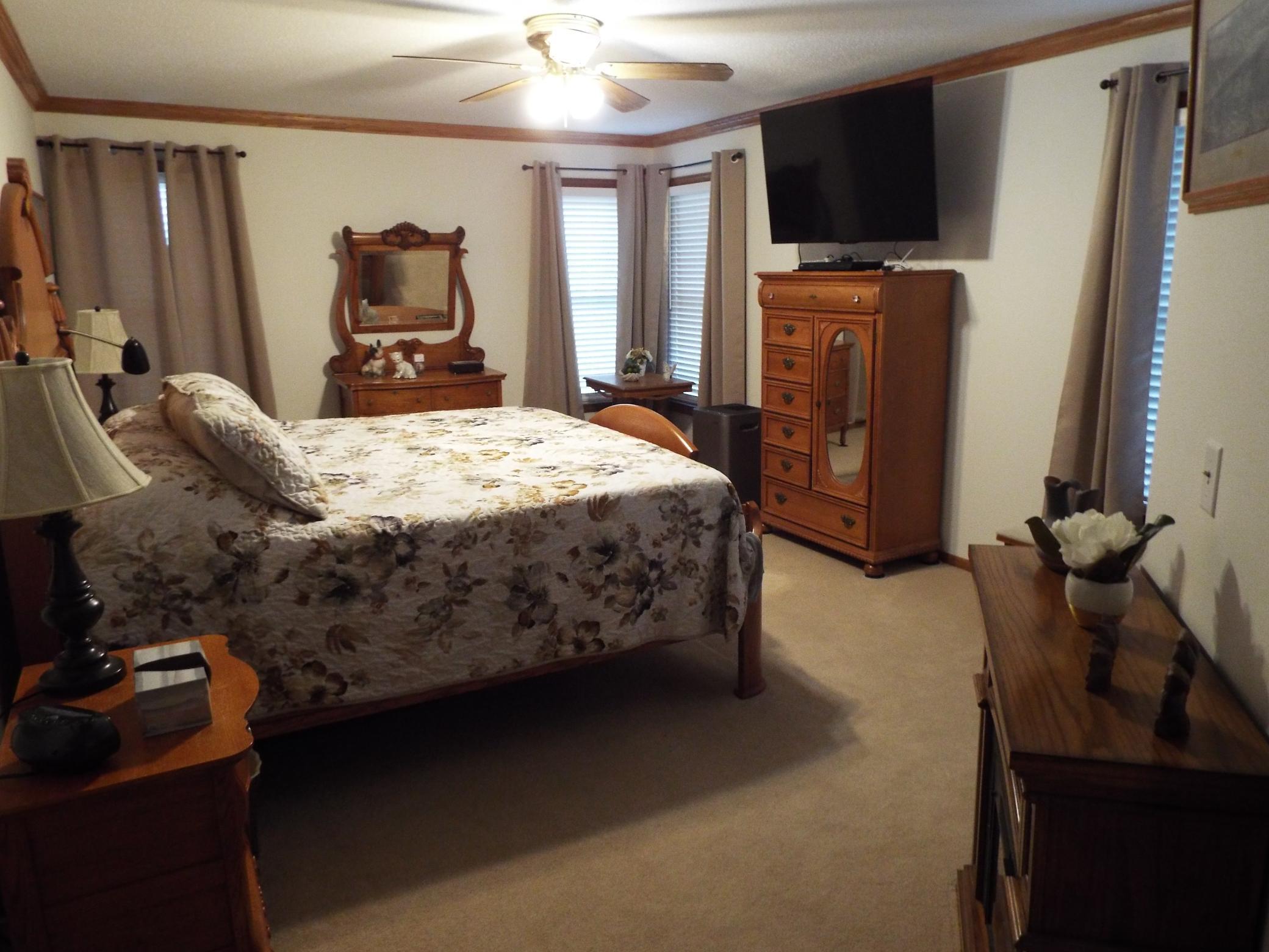 Primary bedroom suite