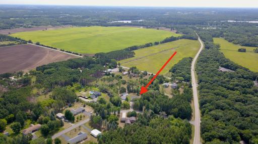 Arial Location in Relation to NE River Road