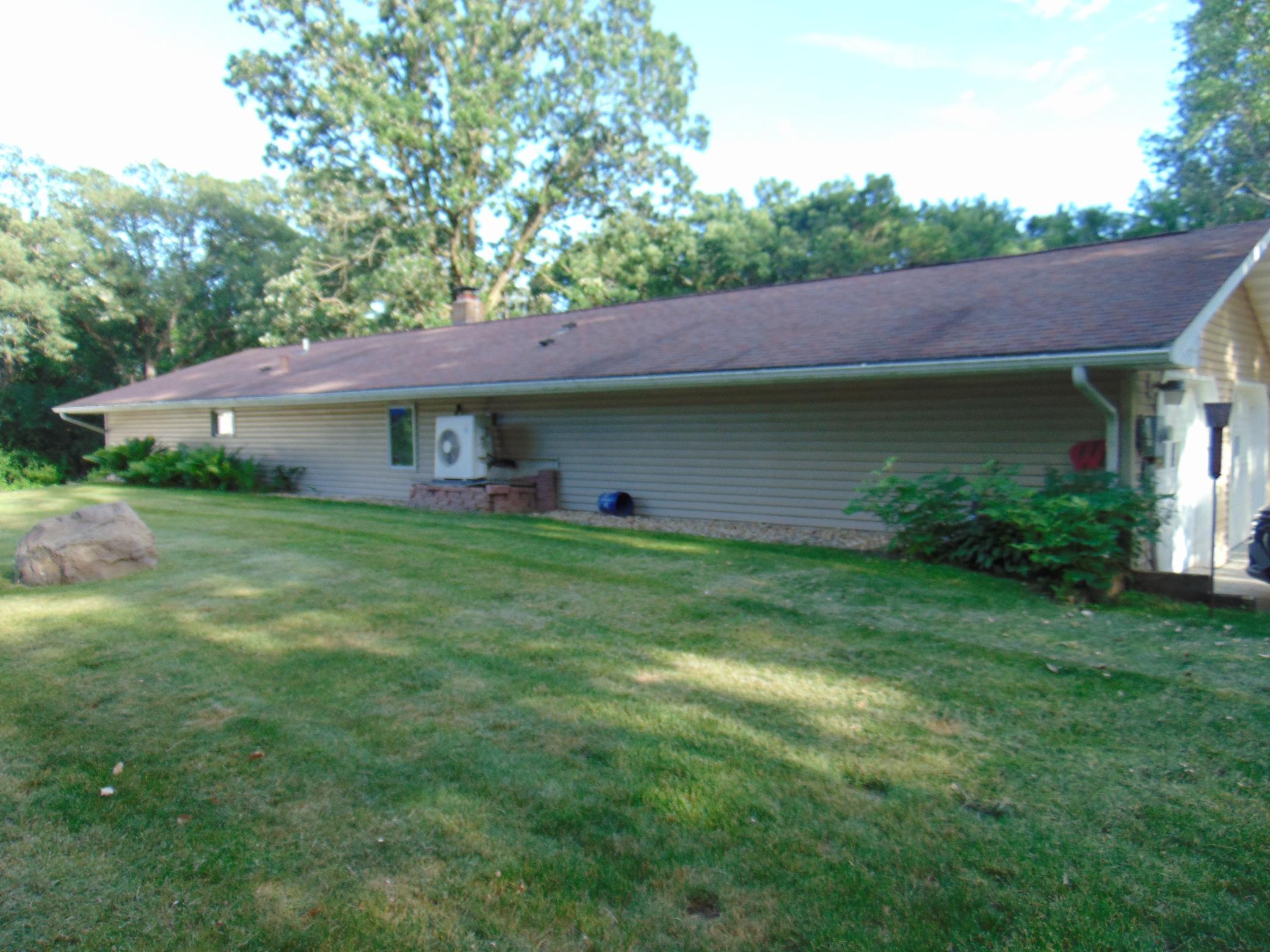 Back of home.