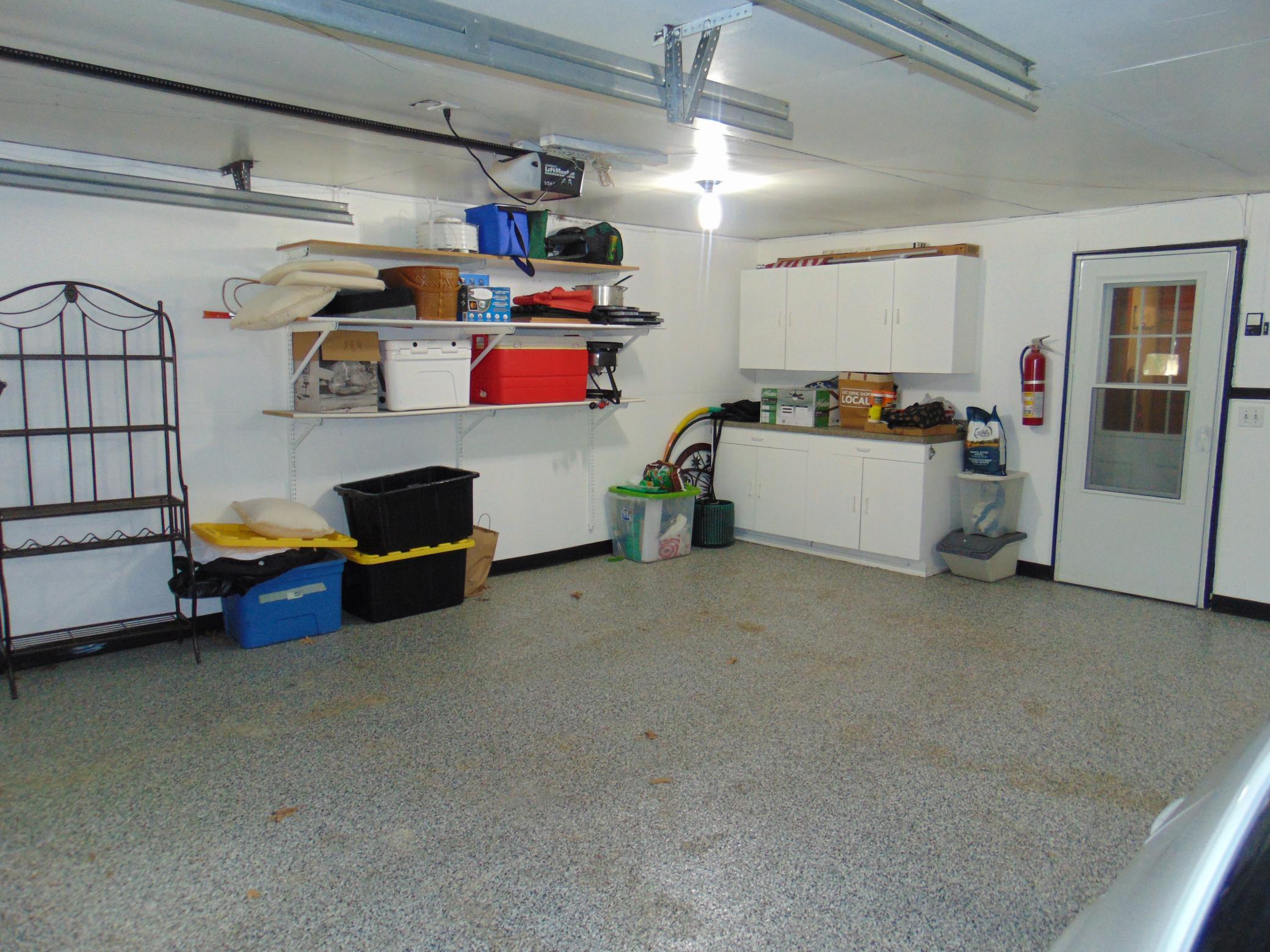 2 car attached garage