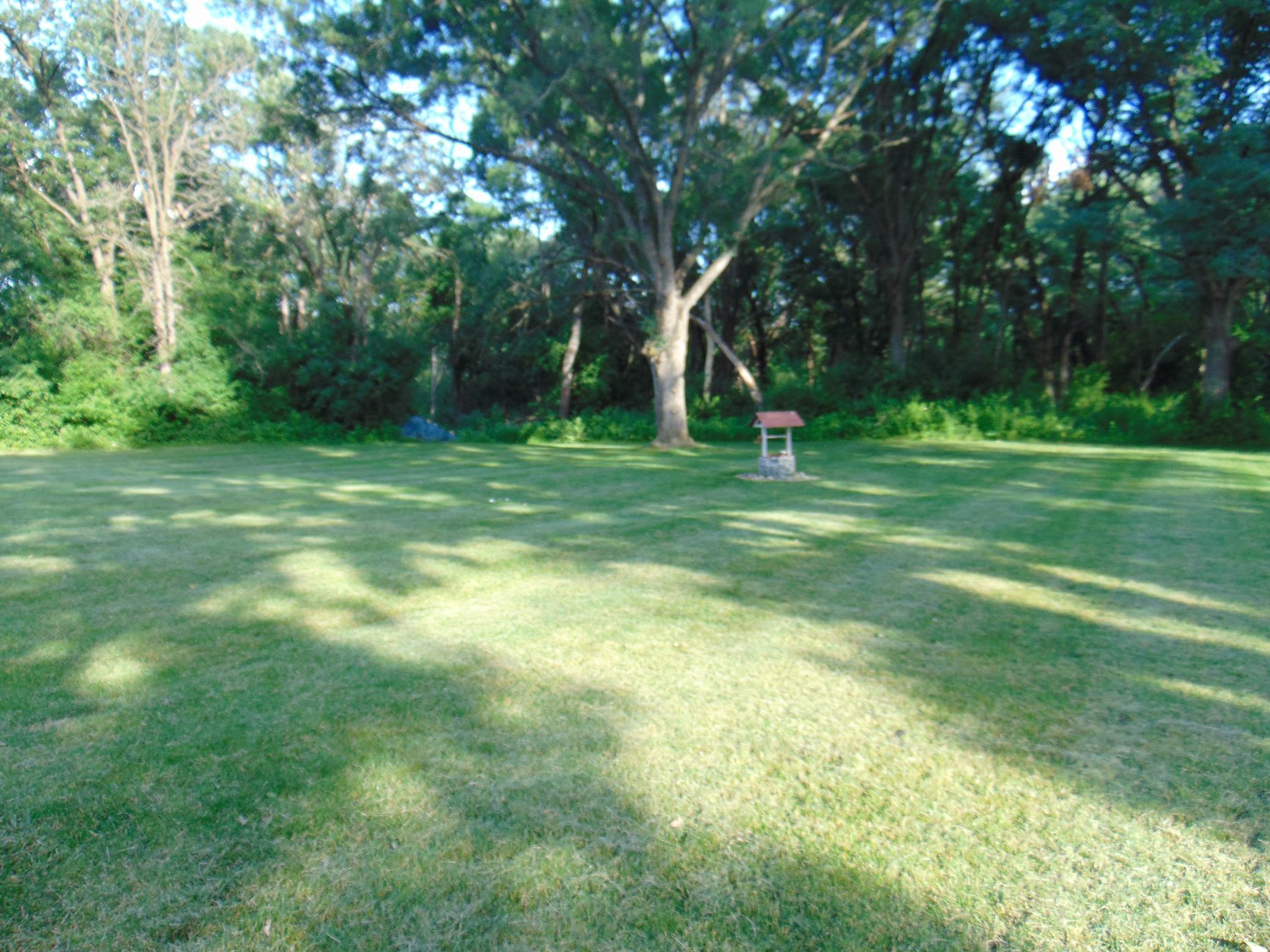 Peaceful and beautiful yard to enjoy.