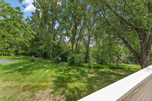 View from deck
