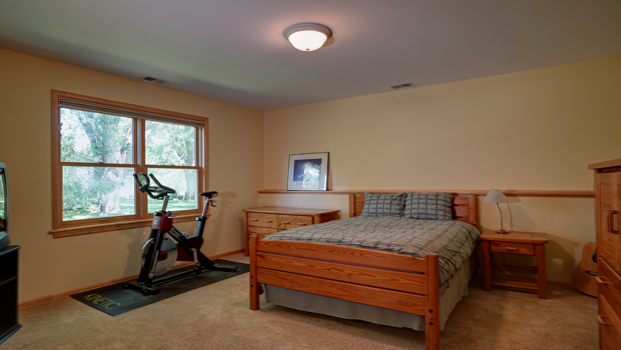 Bedroom 5 provides another huge footprint, heavily augmented by an exceptionally deep, oversized closet.