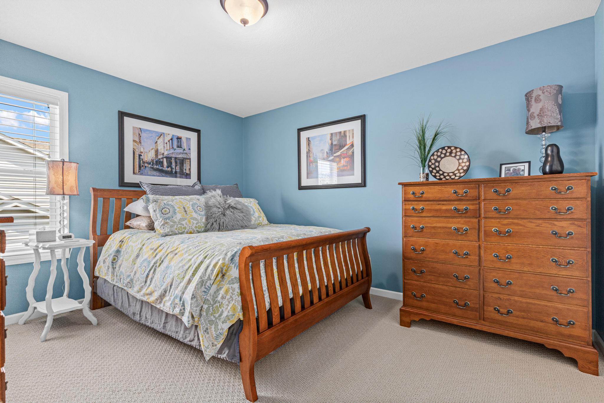 Upper level bedroom two.
