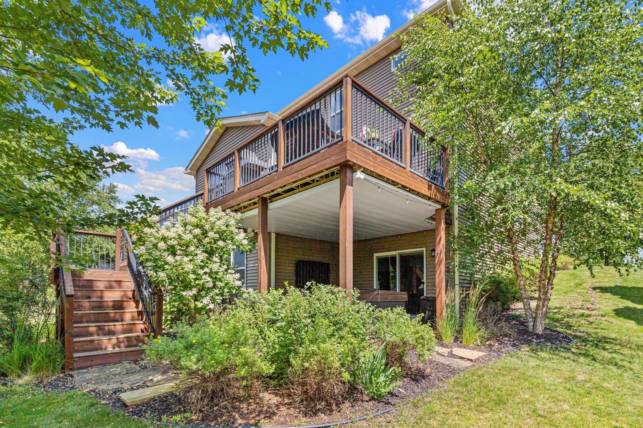 Beautiful back deck.