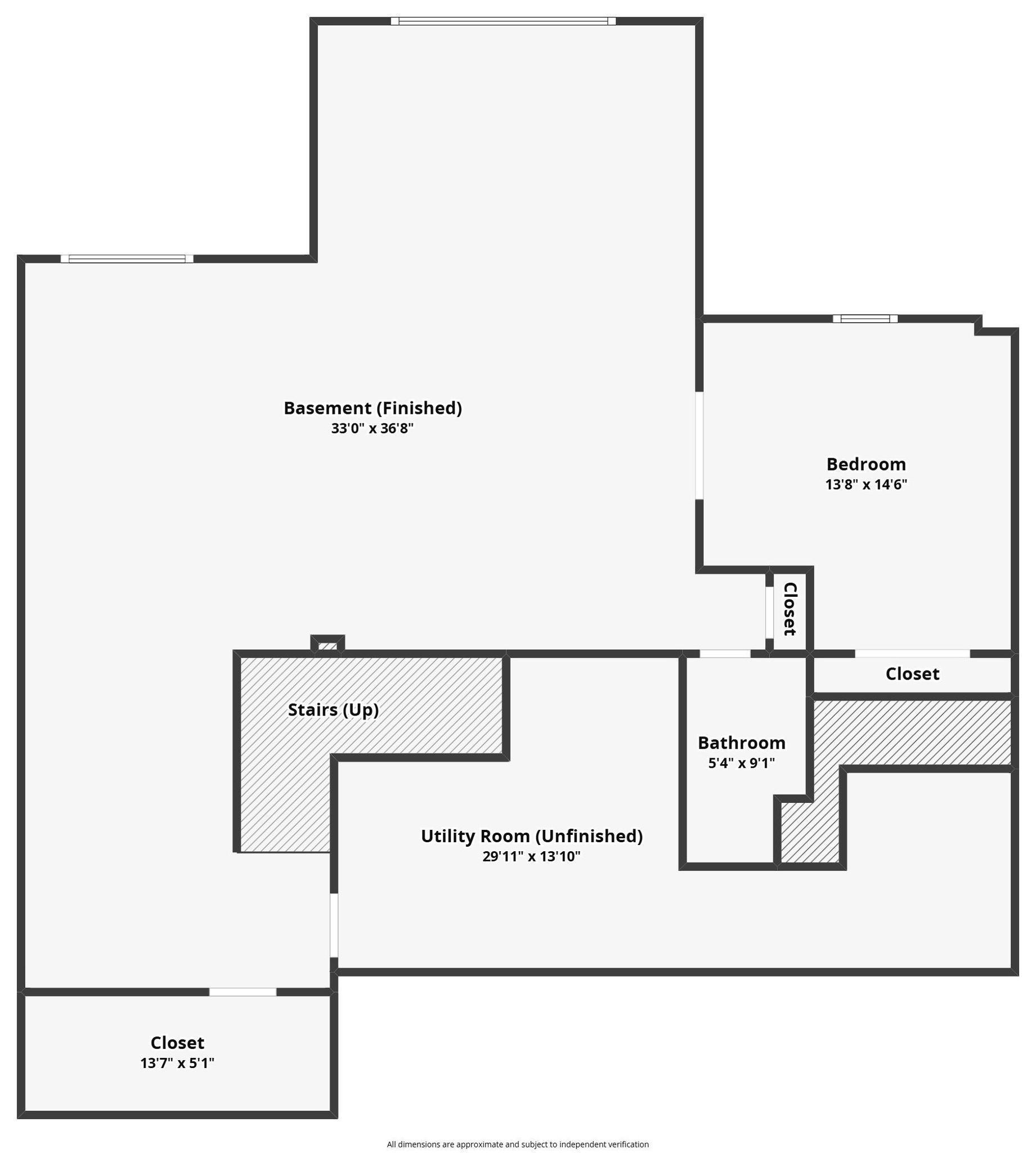 Lower Level Floor Plan