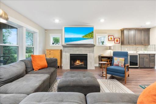 Such a great place to cozy up and watch a movie!