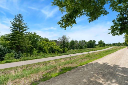 Luce Line Trail just outside your back door!