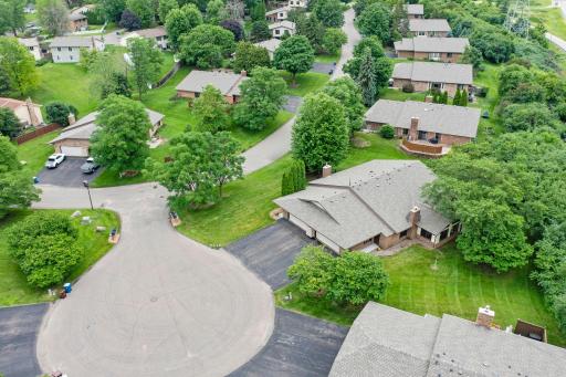 Quiet cut de sac with well-cared-for homes