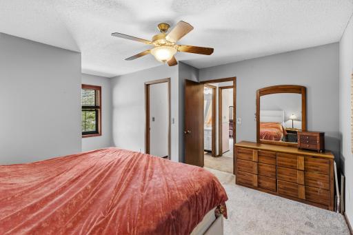 Upper level primary bedroom.