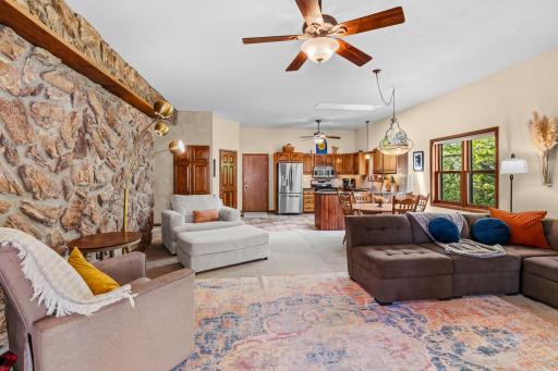 Main level family room.