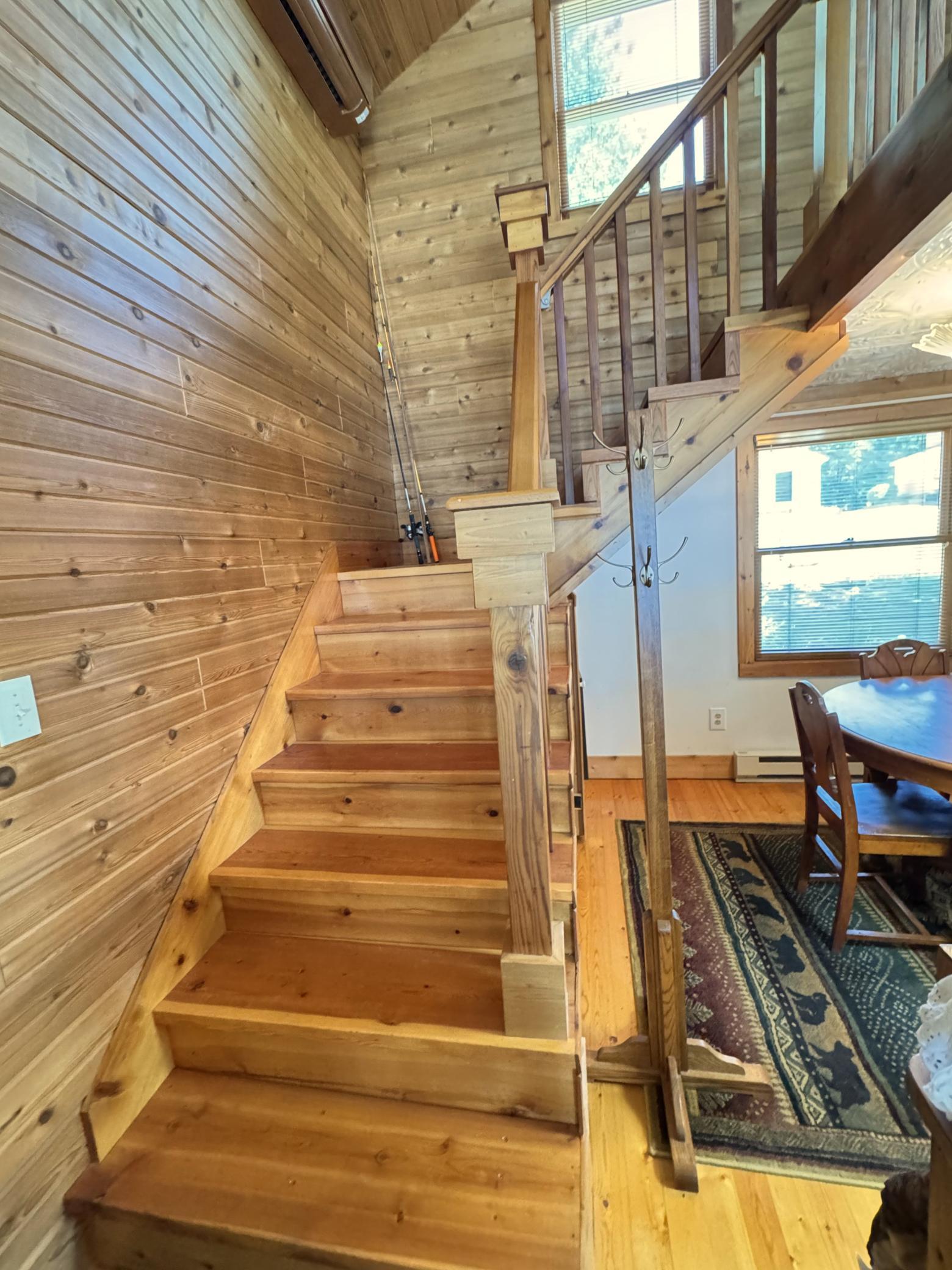 Another view of the stairs.