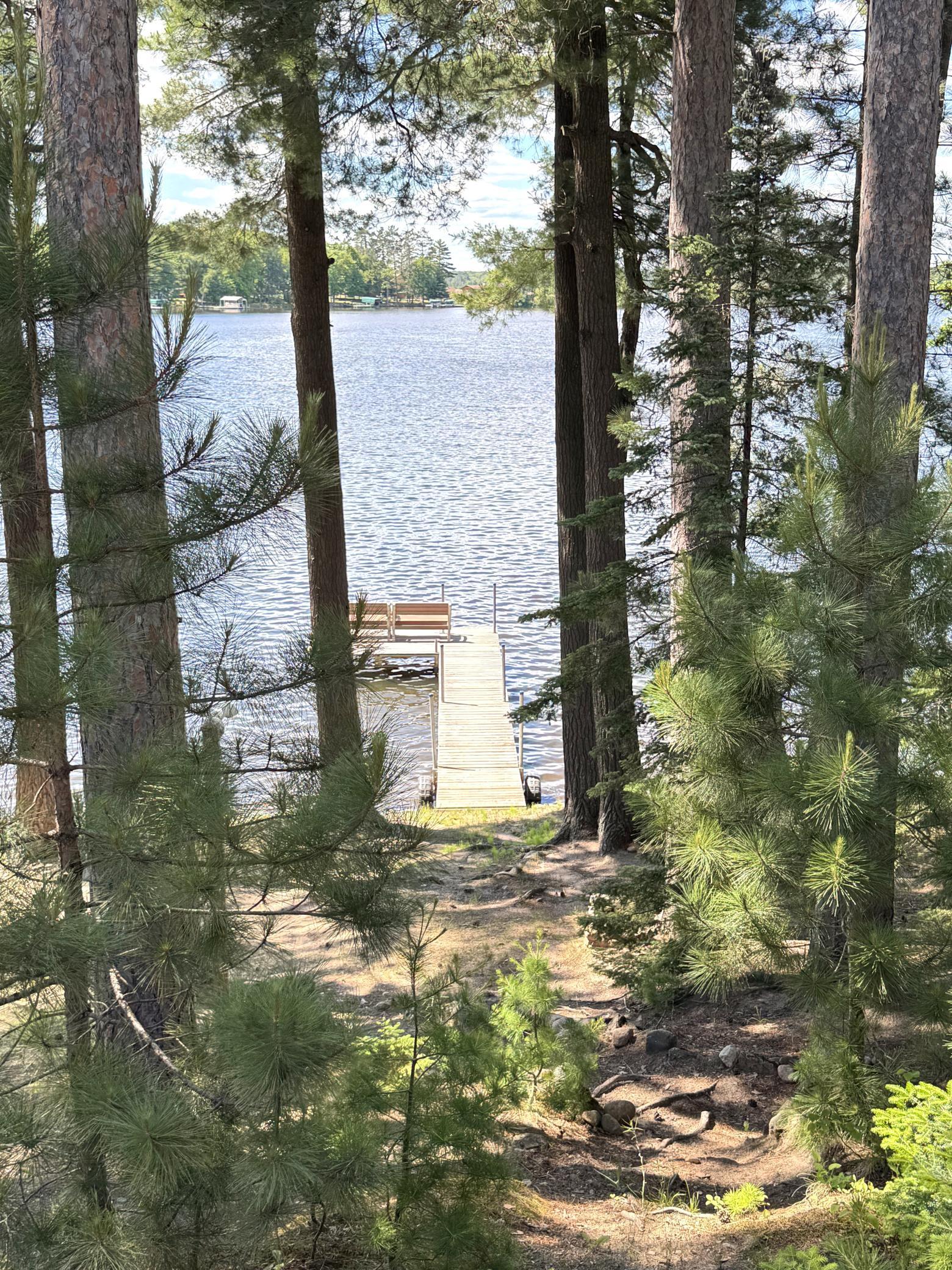 The dock area.
