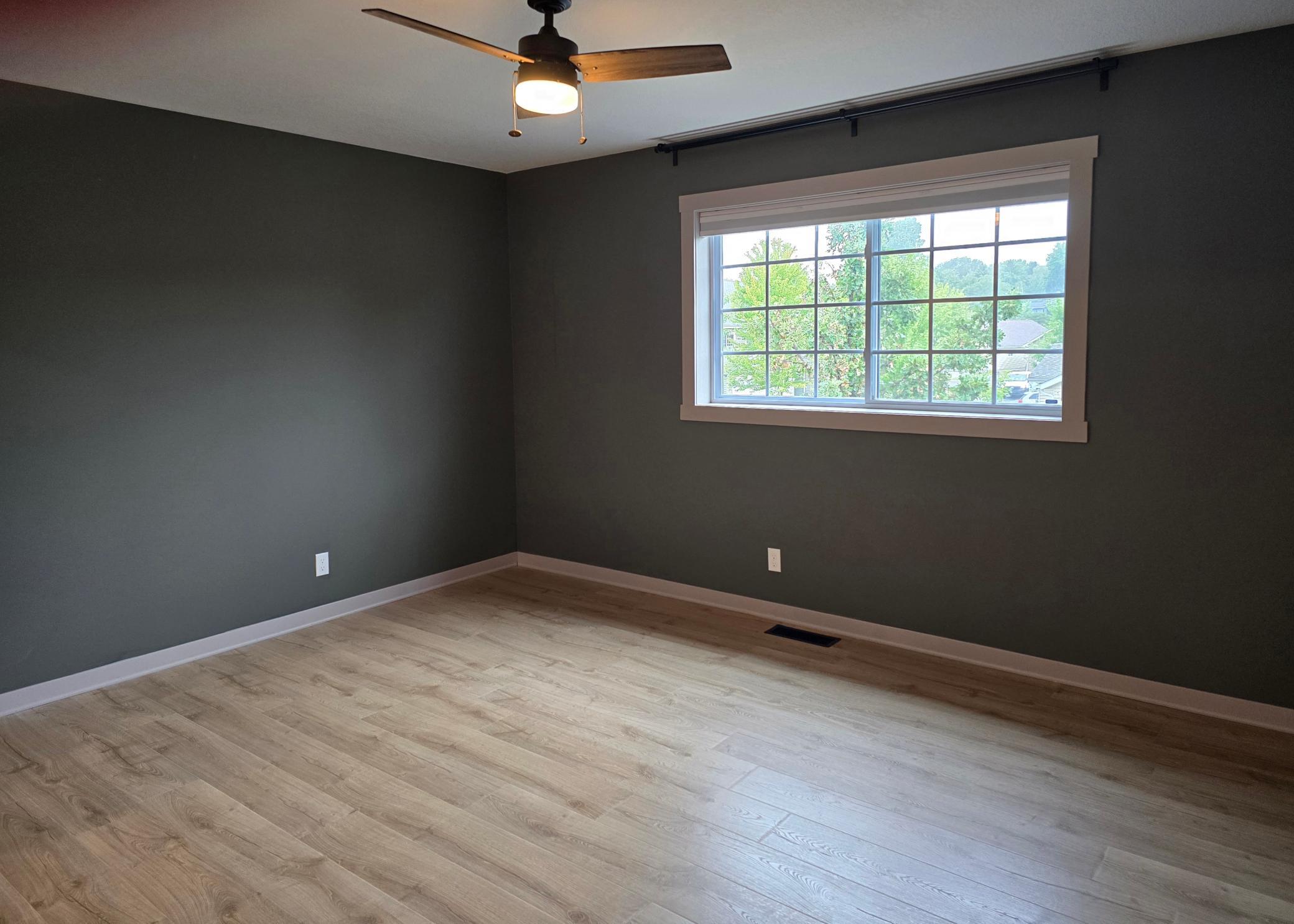 Bedroom 1 with walk through closet
