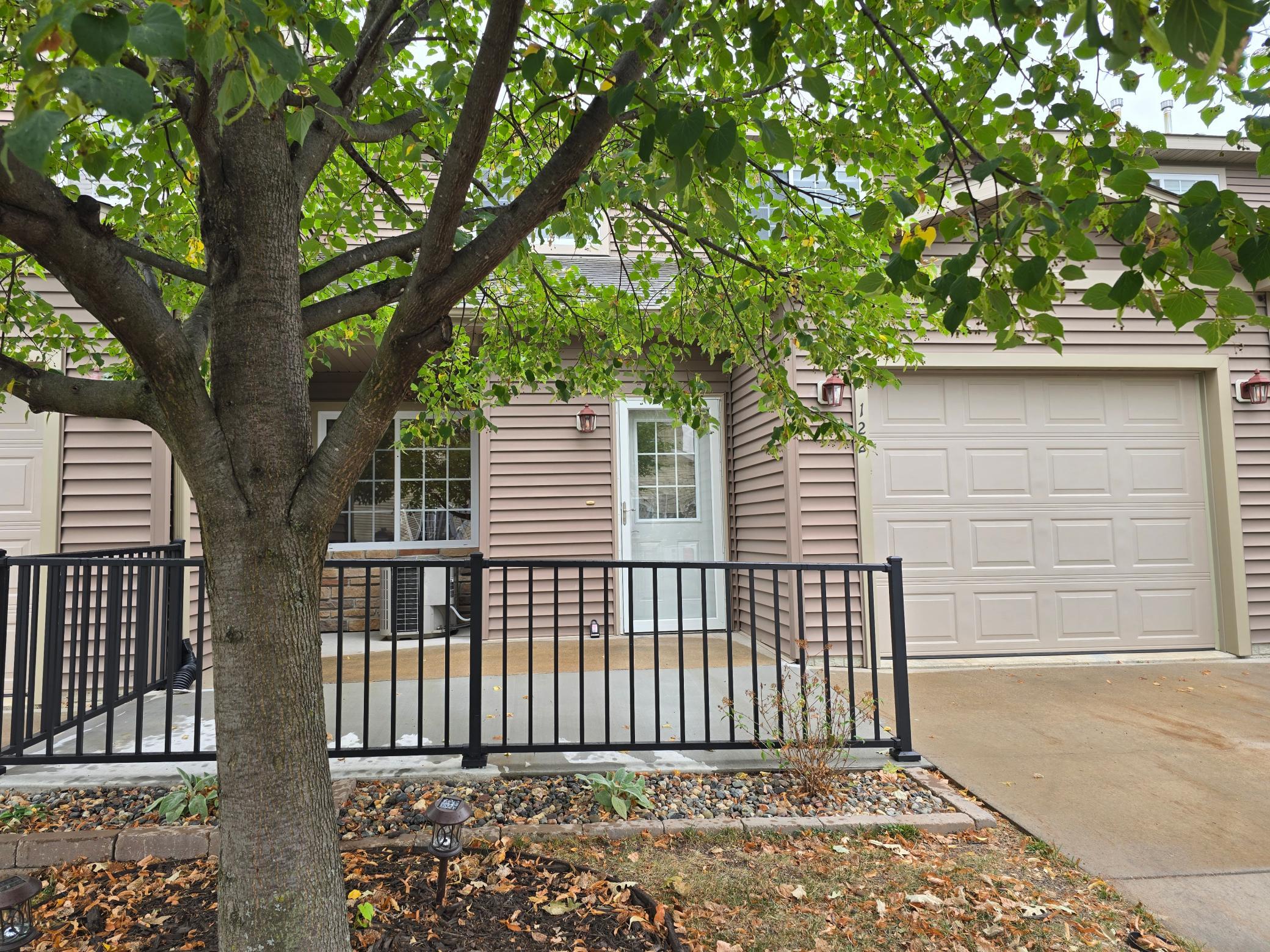 Front with railing