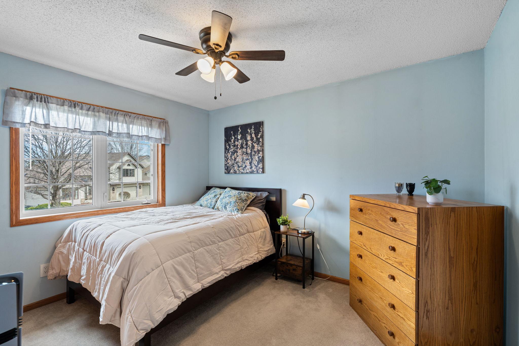 This is the second upper level bedroom